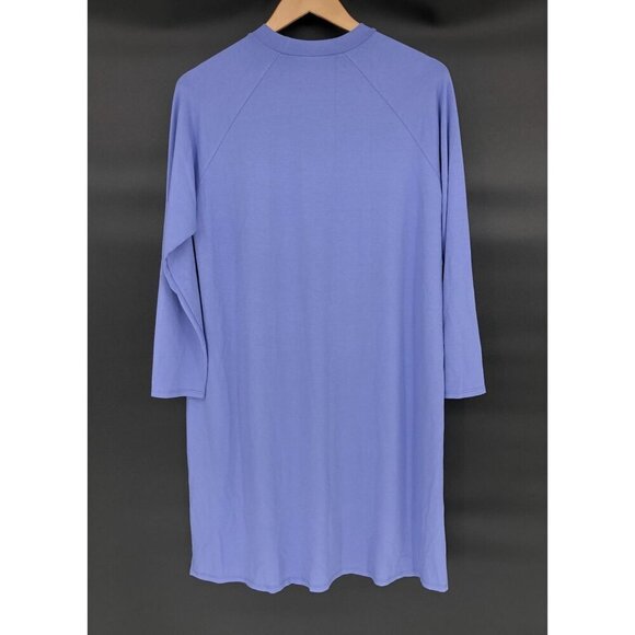 Eileen Fisher Hydra Crew Neck Shift Dress Womens M Quiet Luxury Oversized $178 - Picture 2 of 7